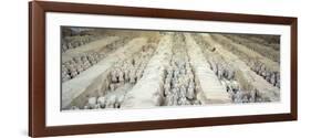 6000, 2000 Year Old Teracotta Figures, Army of Teracotta Warriors, Xian, Shaanxi Province, China-Gavin Hellier-Framed Photographic Print