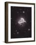 #600-spacerocket art-Framed Giclee Print