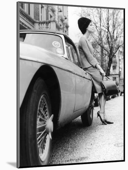 60s Girl-null-Mounted Photographic Print