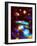 #636-spacerocket art-Framed Giclee Print