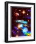 #636-spacerocket art-Framed Premium Giclee Print