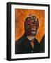 #641-spacerocket art-Framed Giclee Print