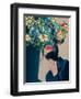 #644-spacerocket art-Framed Giclee Print