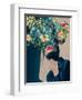 #644-spacerocket art-Framed Giclee Print