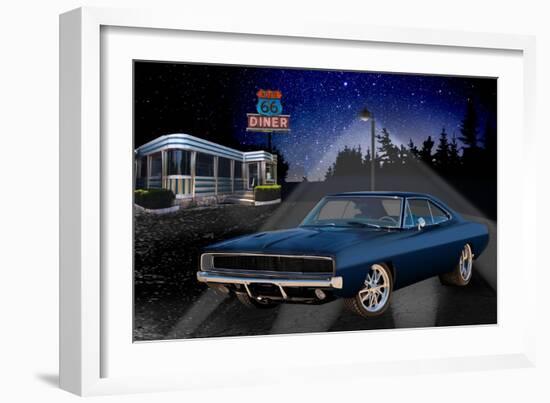 66 Muscle-Helen Flint-Framed Art Print