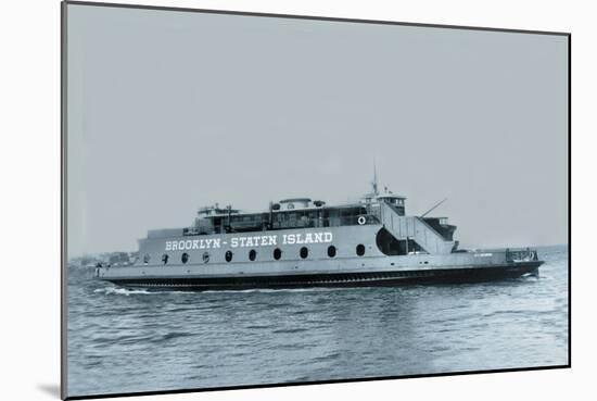 69th Street Ferry-Herbert L. Van Colt-Mounted Art Print