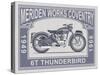 6T Thunderbird Meriden Works-Mark Rogan-Stretched Canvas