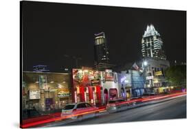 6Th Street in Austin.-Jon Hicks-Stretched Canvas