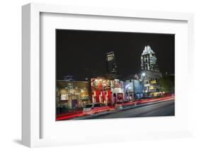 6Th Street in Austin.-Jon Hicks-Framed Photographic Print