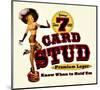 7 Card Stud Premium Lager-null-Mounted Giclee Print