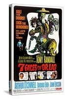 7 Faces of Dr. Lao, (aka Seven Faces of Dr. Lao), US poster, Tony Randall, 1964-null-Stretched Canvas