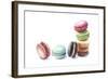 7 Macarons-Redstreake-Framed Art Print