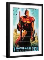 7 November 1936 - Madrid-Tomas-Framed Art Print