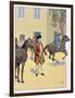 7 Year Old Napoleon Rides an Unruly Horse, 1777-Jacques de Breville-Framed Art Print