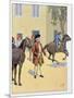 7 Year Old Napoleon Rides an Unruly Horse, 1777-Jacques de Breville-Mounted Art Print