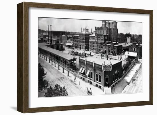 70 Acres On The St. Louis Waterfront-null-Framed Art Print