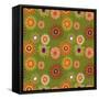 70'S Boho Pattern-Lauren Ramer-Framed Stretched Canvas