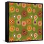 70'S Boho Pattern-Lauren Ramer-Framed Stretched Canvas