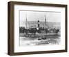 700 Jewish Refugees Reach Journeys End-null-Framed Photographic Print