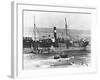 700 Jewish Refugees Reach Journeys End-null-Framed Photographic Print