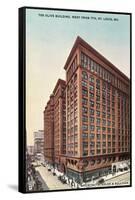 705 Olive Building, St. Louis-null-Framed Stretched Canvas