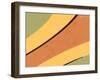 70S Retro Background-one AND only-Framed Photographic Print