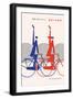 70th Anniversary of Miyata Bicycles-Hiroshi Ohchi-Framed Premium Giclee Print