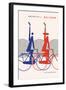 70th Anniversary of Miyata Bicycles-Hiroshi Ohchi-Framed Art Print