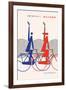 70th Anniversary of Miyata Bicycles-Hiroshi Ohchi-Framed Art Print