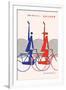 70th Anniversary of Miyata Bicycles-Hiroshi Ohchi-Framed Art Print