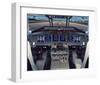 717-200's digital flight deck-null-Framed Art Print