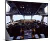 717-200's two-crew flight deck-null-Mounted Art Print