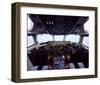717-200's two-crew flight deck-null-Framed Art Print