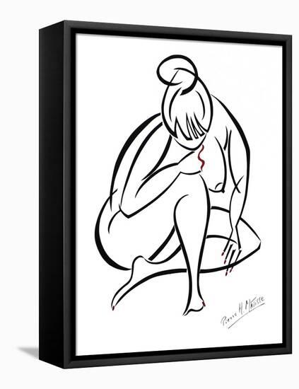 71CO-Pierre Henri Matisse-Framed Stretched Canvas