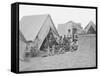 71st New York Infantry at Camp Douglas During the American Civil War-Stocktrek Images-Framed Stretched Canvas