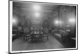 71st Regiment Club Room-null-Mounted Photographic Print