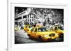 72 Taxis Station II - In the Style of Oil Painting-Philippe Hugonnard-Framed Giclee Print