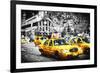 72 Taxis Station II - In the Style of Oil Painting-Philippe Hugonnard-Framed Giclee Print