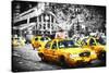 72 Taxis Station II - In the Style of Oil Painting-Philippe Hugonnard-Stretched Canvas