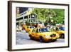 72 Taxis Station - In the Style of Oil Painting-Philippe Hugonnard-Framed Giclee Print