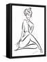 72CO-Pierre Henri Matisse-Framed Stretched Canvas