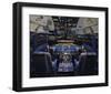 737 with Heads Up Display-null-Framed Art Print