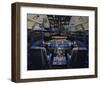 737 with Heads Up Display-null-Framed Art Print