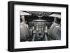 747-100 747-200flight deck-null-Framed Art Print