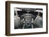 747-100 747-200flight deck-null-Framed Art Print