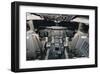 747-100 747-200flight deck-null-Framed Art Print