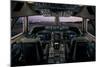 747-400 fastest commerc. plane-null-Mounted Art Print