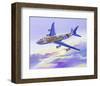 747-400 Freighter cross cut view-null-Framed Art Print