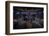 747-8 Flight Deck-null-Framed Art Print