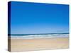 75 Mile Beach with White Sand and Blue Skies, Fraser Island, UNESCO World Heritage Site, Australia-Matthew Williams-Ellis-Stretched Canvas